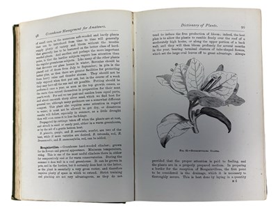Lot 94 - W J MAY: GREENHOUSE MANAGEMENT FOR AMATEURS,...