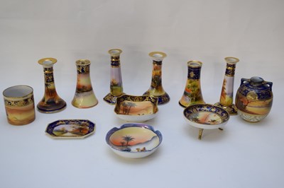 Lot 95 - Group of Noritake wares, all with typical...