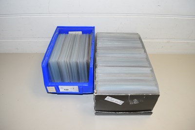 Lot 122 - TWO BOXES OF PROTECTIVE PLASTIC COVERS FOR...