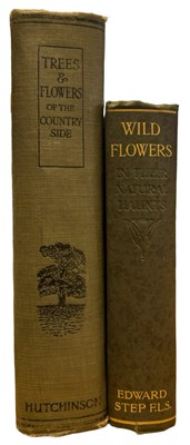 Lot 91 - EDWARD STEP: 2 Titles: WILD FLOWERS IN THEIR...