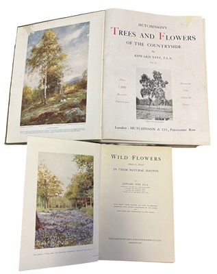 Lot 91 - EDWARD STEP: 2 Titles: WILD FLOWERS IN THEIR...