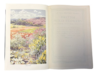 Lot 92 - A R HORWOOD: BRITISH WILD FLOWERS IN THEIR...