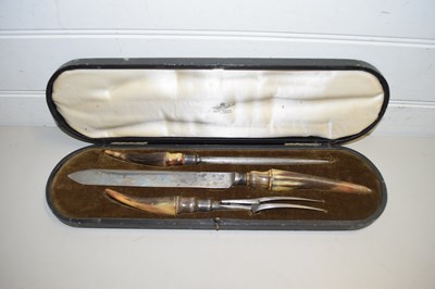 Lot 148 - CASED MAPPIN & WEBB CARVING SET