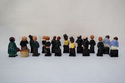 Lot 98 - Group of Royal Doulton Dickens ware figures...