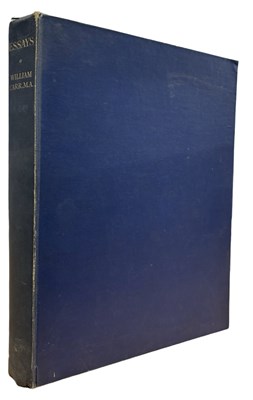 Lot 552 - WILLIAM CARR: ESSAYS. Printed by Margaret Carr,...