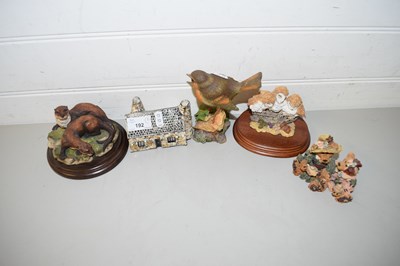 Lot 192 - MIXED LOT VARIOUS ORNAMENTS TO INCLUDE COUNTRY...
