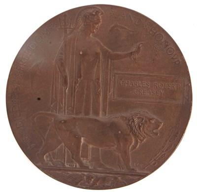 Lot 3 - Three Family First World war casualty medal...
