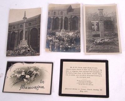 Lot 3 - Three Family First World war casualty medal...