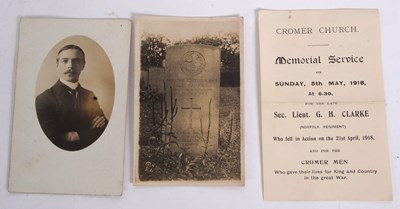Lot 3 - Three Family First World war casualty medal...