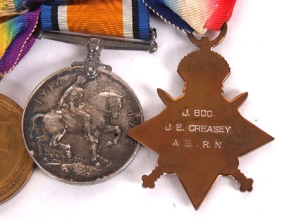 Lot 3 - Three Family First World war casualty medal...