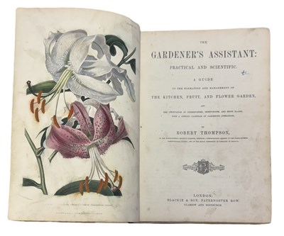 Lot 90 - ROBERT THOMPSON: THE GARDENER'S ASSISTANT:...