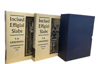 Lot 74 - F A GREENHILL: INCISED EFFIGIAL SLABS, London,...