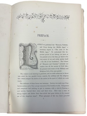 Lot 82 - PAUL LACROIX: MILITARY AND RELIGIOUS LIFE IN...