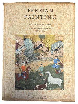 Lot 1270 - PERSIAN PAINTING FROM MINIATURES OF THE XIII -...