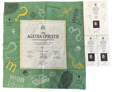 Lot 1291 - AGATHA CHRISTIE: CENTENARY BANQUET...