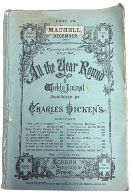 Lot 1152 - CHARLES DICKENS: ALL THE YEAR ROUND - A WEEKLY...