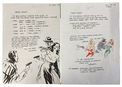 Lot 1287 - A pair of letters to Ralph [Spurrier of...
