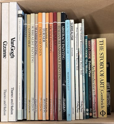 Lot 1019 - ONE BOX: Mostly large format art interest, to...