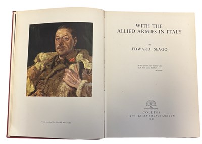 Lot 55 - EDWARD SEAGO: WITH THE ALLIED ARMIES IN ITALY,...