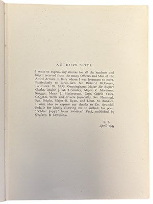 Lot 55 - EDWARD SEAGO: WITH THE ALLIED ARMIES IN ITALY,...