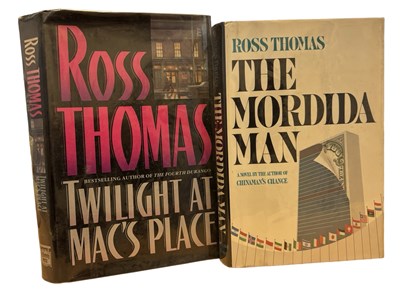 Lot 230 - ROSS THOMAS: 2 Titles: TWILIGHT AT MAC'S PLACE,...