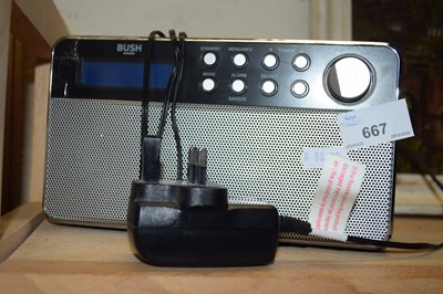 Lot 667 - A BUSH DAB RADIO