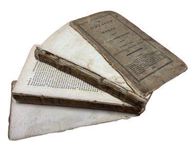 Lot 1158 - ALEXANDER POPE (Transl): THE ODYSSEY OF HOMER,...