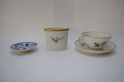 Lot 109 - Group of Royal Copenhagen wares including cup...