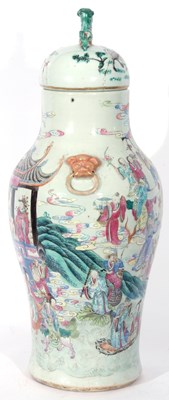 Lot 158 - Large late 19th century Chinese porcelain...