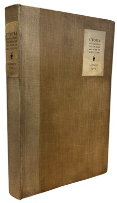 Lot 295 - SIR THOMAS MORE: UTOPIA, London, George Bell...