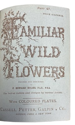 Lot 87 - F EDWARD HULME: FAMILIAR WILD FLOWERS, London,...
