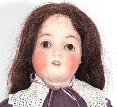 Lot 188 - Bisque head doll by Altbeck & Gottschalck in...