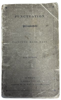 Lot 1177 - MR STOPS: PUNCTUATION PERSONIFIED OR POINTING...