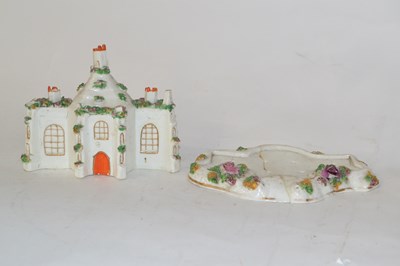 Lot 279 - A Staffordshire model of Tom King together...