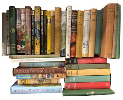 Lot 969 - ONE BOX: Various girl's horse and pony stories,...