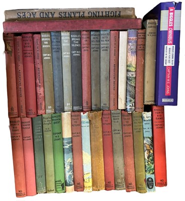 Lot 965 - ONE BOX: Captain W E Johns Biggles titles and...