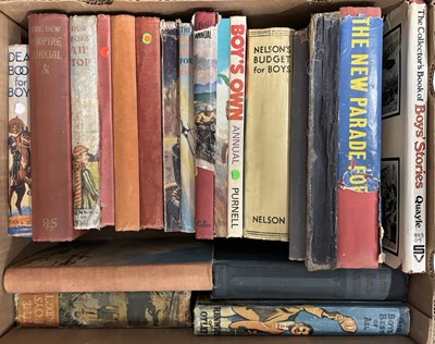 Lot 973 - ONE BOX: Various story books and annuals for boys