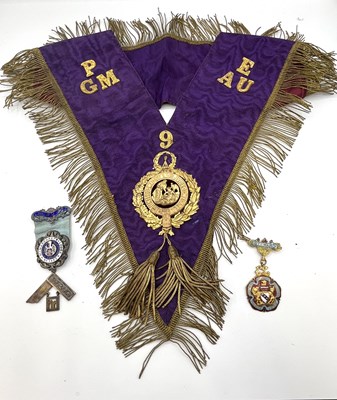 Lot 26 - Masonic silver hallmarked jewell for...