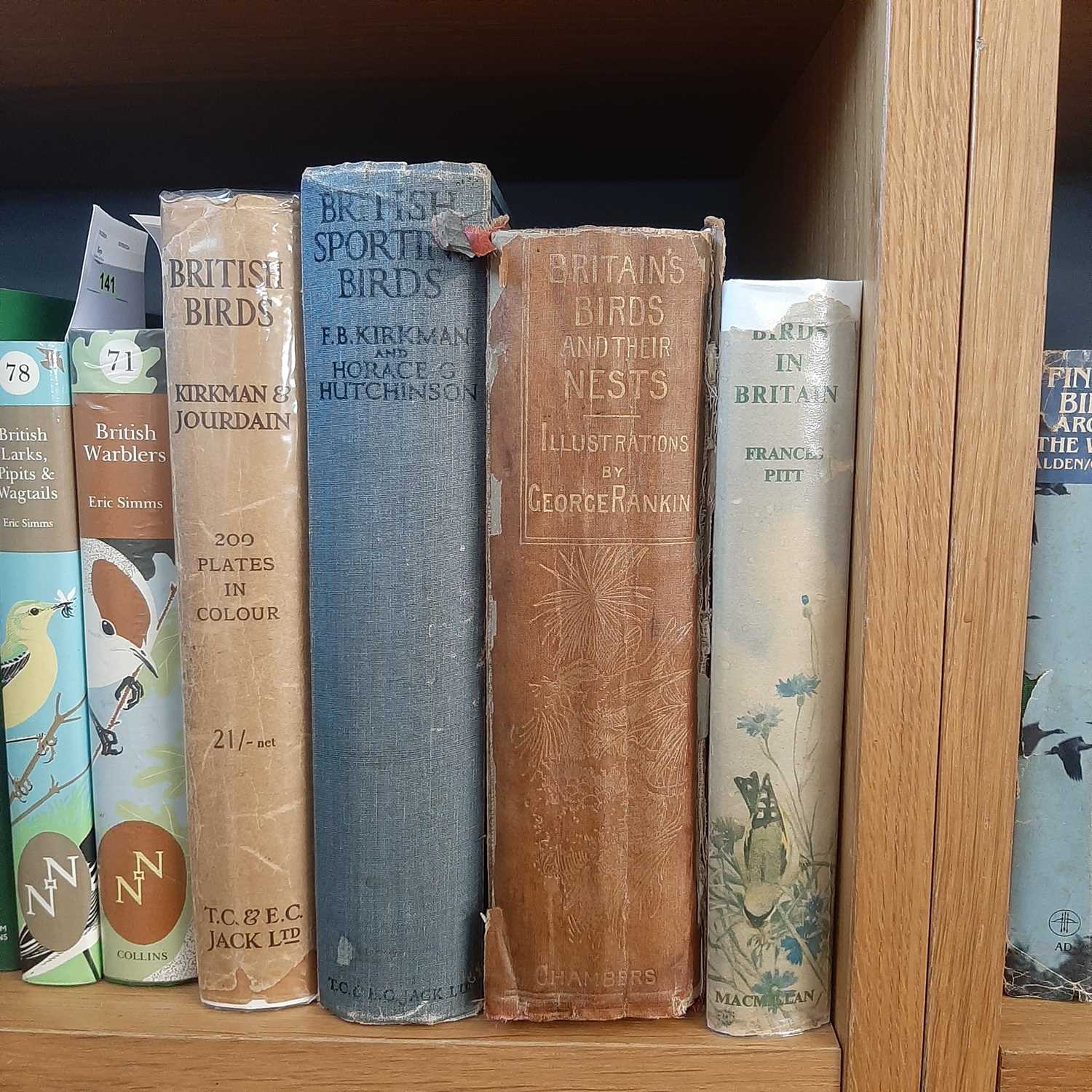 Lot 90 - Quantity of four Ornithological books to...
