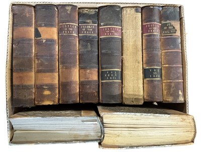 Lot 946 - ONE BOX: Various late 19th century bound...