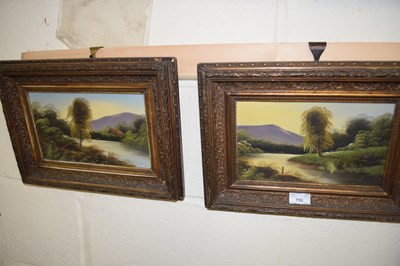 Lot 756 - PAIR OF LATE 19TH CENTURY STUDIES - RIVERSIDE...