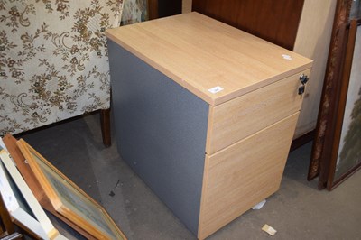 Lot 800 - LIGHT WOOD FINISH OFFICE CABINET