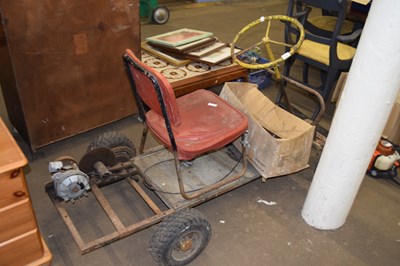 Lot 808 - VINTAGE HOME MADE GO-KART