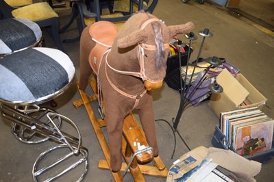 Lot 821 - ROCKING HORSE