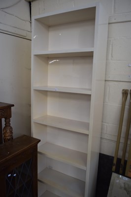 Lot 706 - Modern melamine finish bookcase