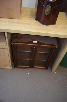 Lot 806 - Modern wall mounted display cabinet