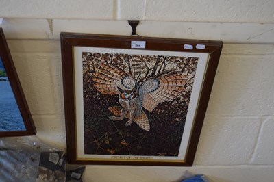 Lot 864 - Digby, Spirit of the Night, study of an owl