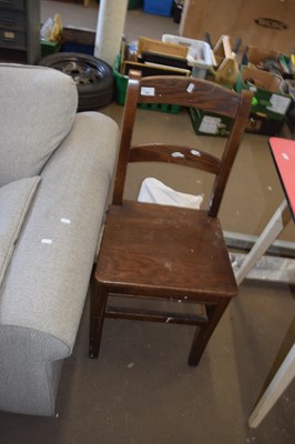 Lot 720 - Hard seated dining chair