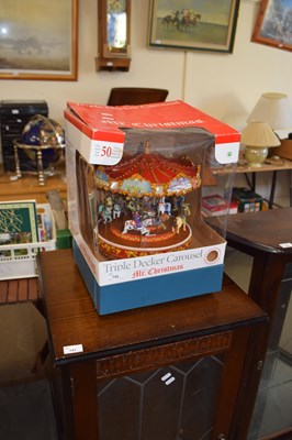 Lot 742 - Mr Christmas carousel