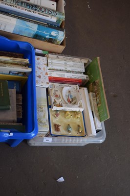 Lot 801 - Box of modern Beatrix Potter books and...